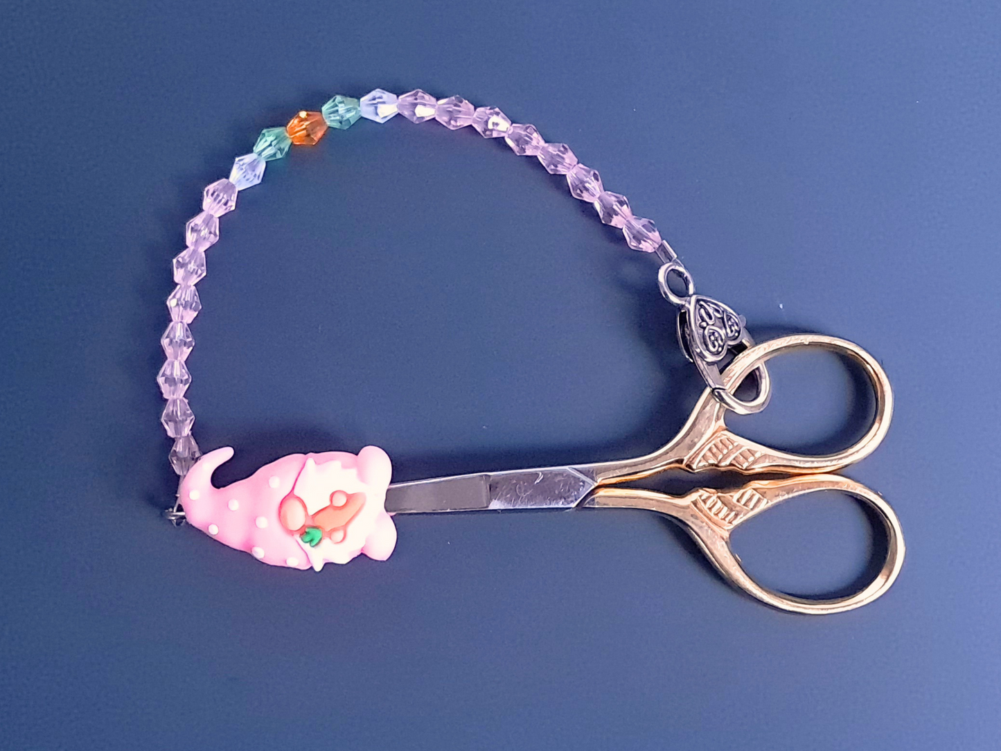 Pink Gonk Scissor Fob