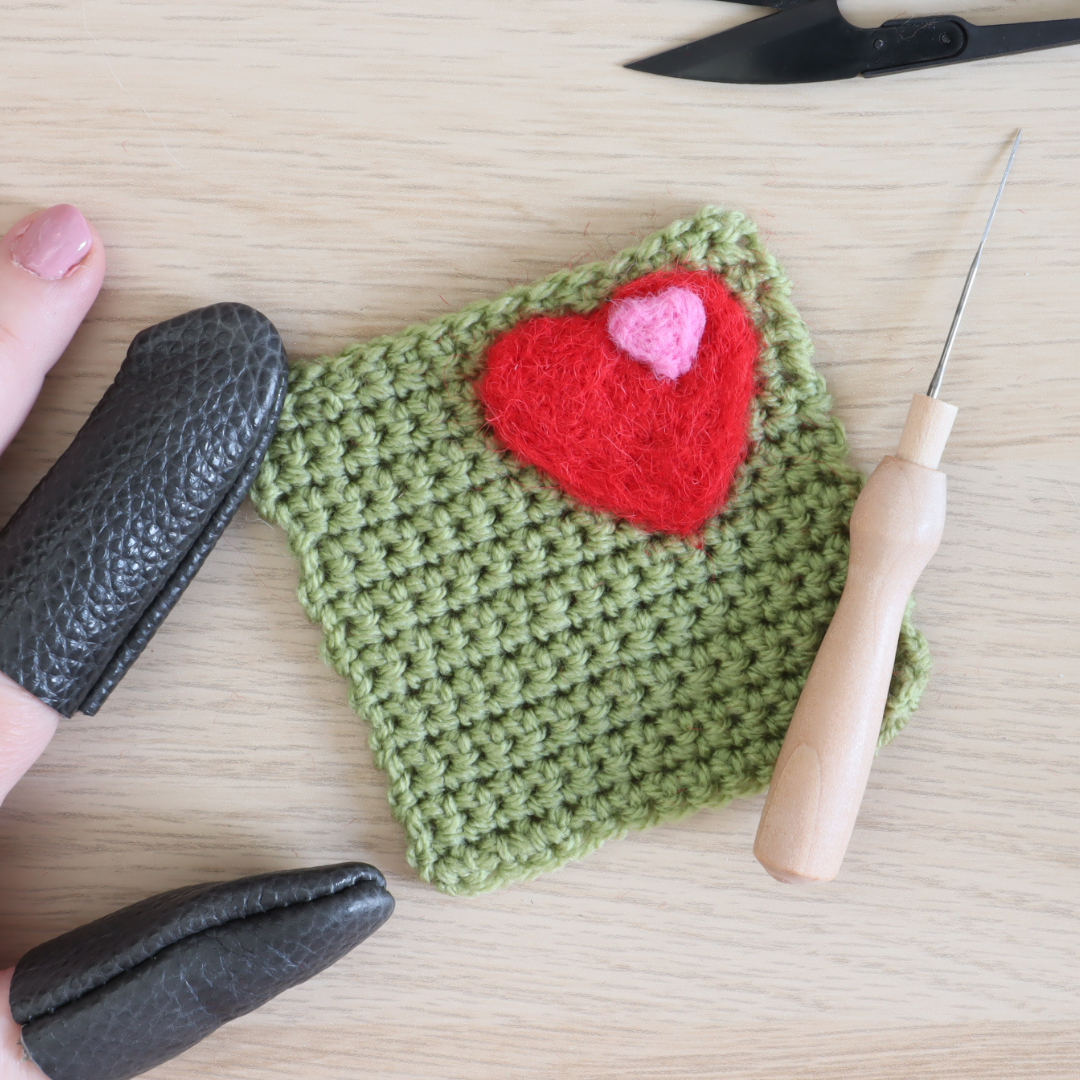 SUNDAY Needle Felting On Crochet Course