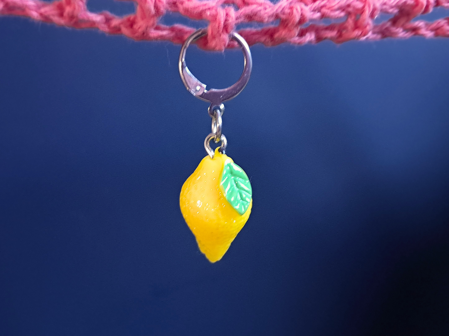 Lemon Stitch Marker
