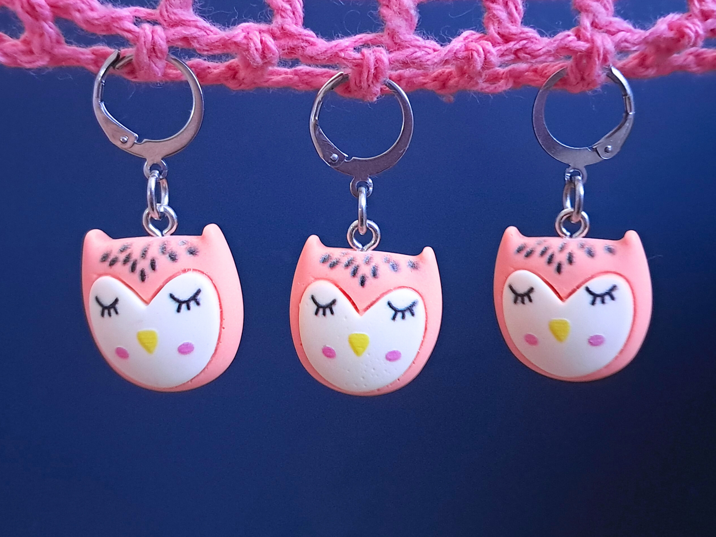 Owl Stitch Marker