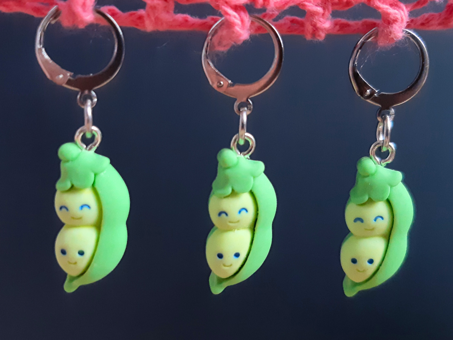 Peapod Stitch Marker