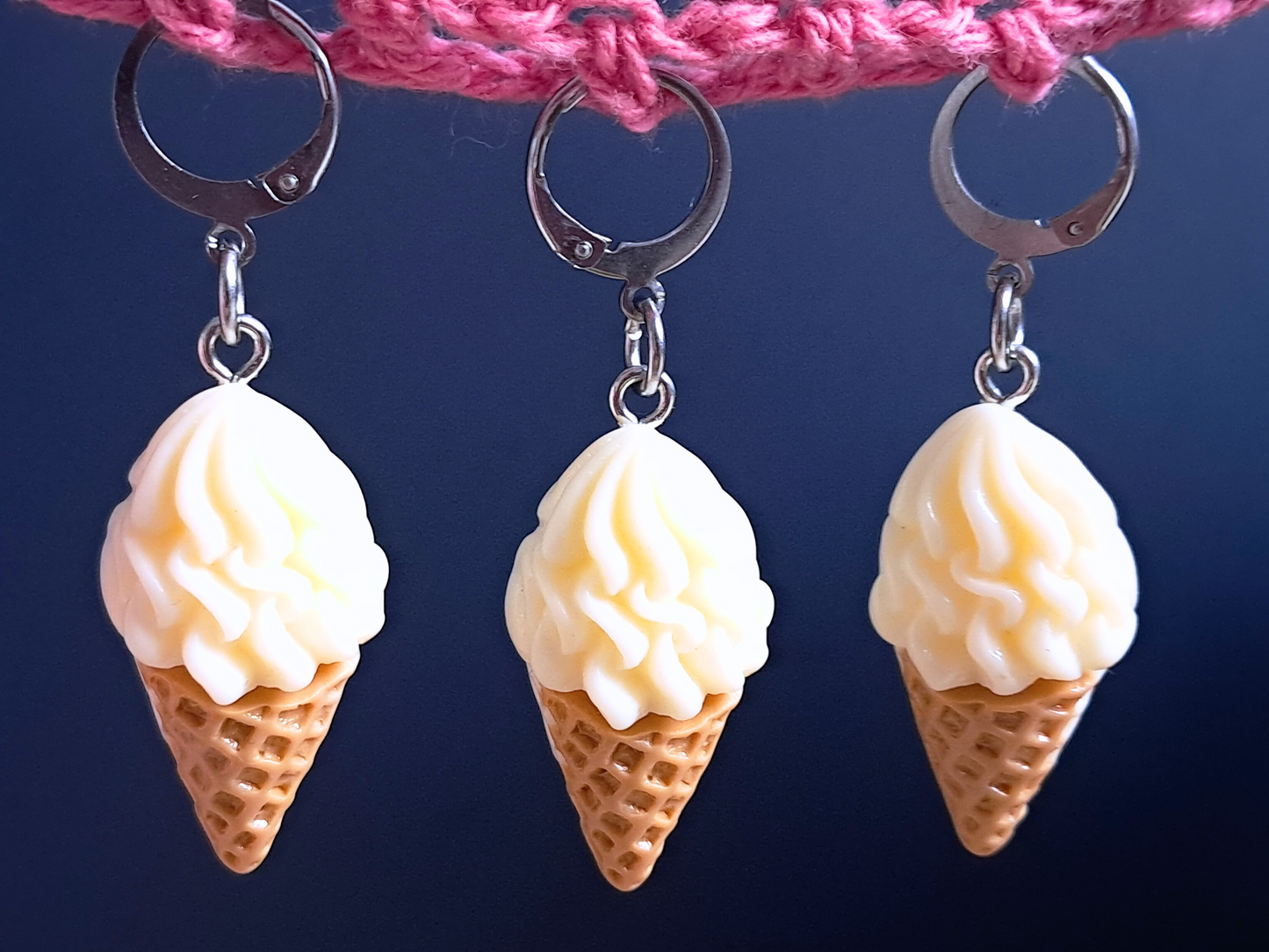 Ice Cream Stitch Marker