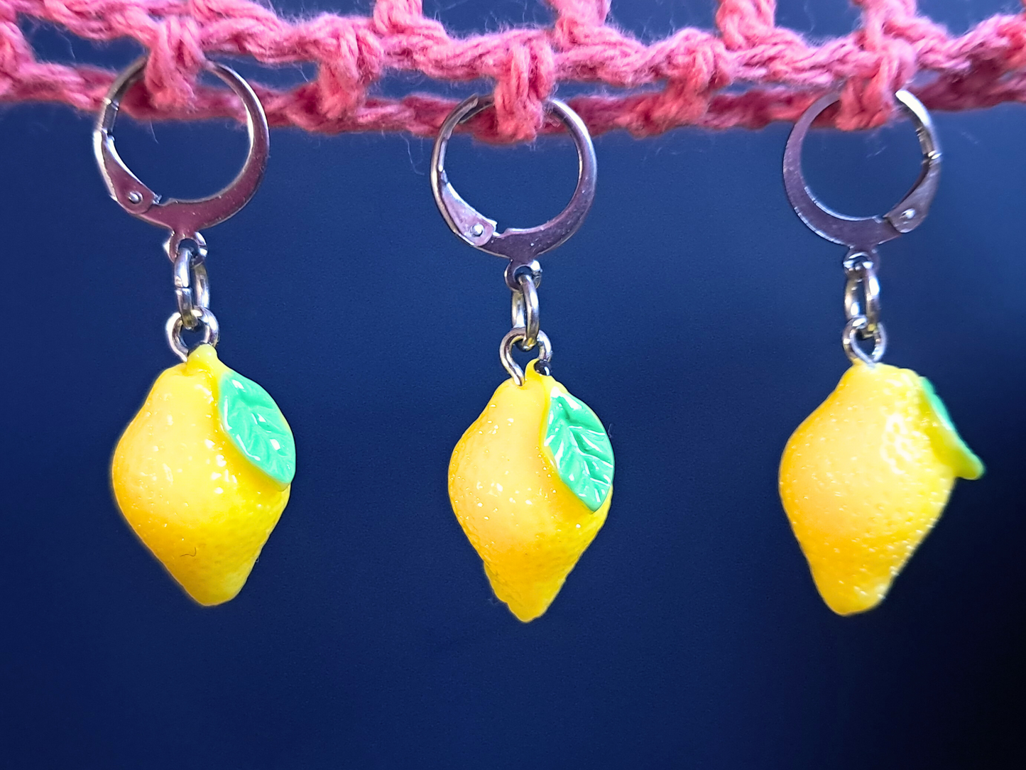Lemon Stitch Marker