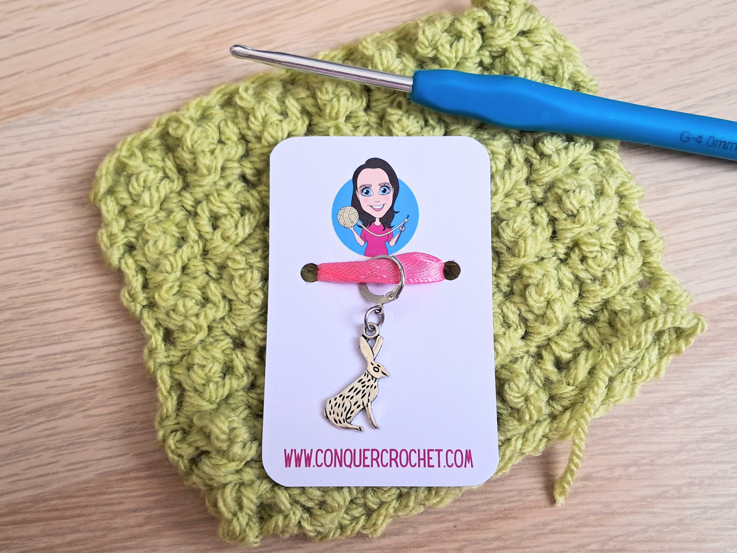 Hare Stitch Marker
