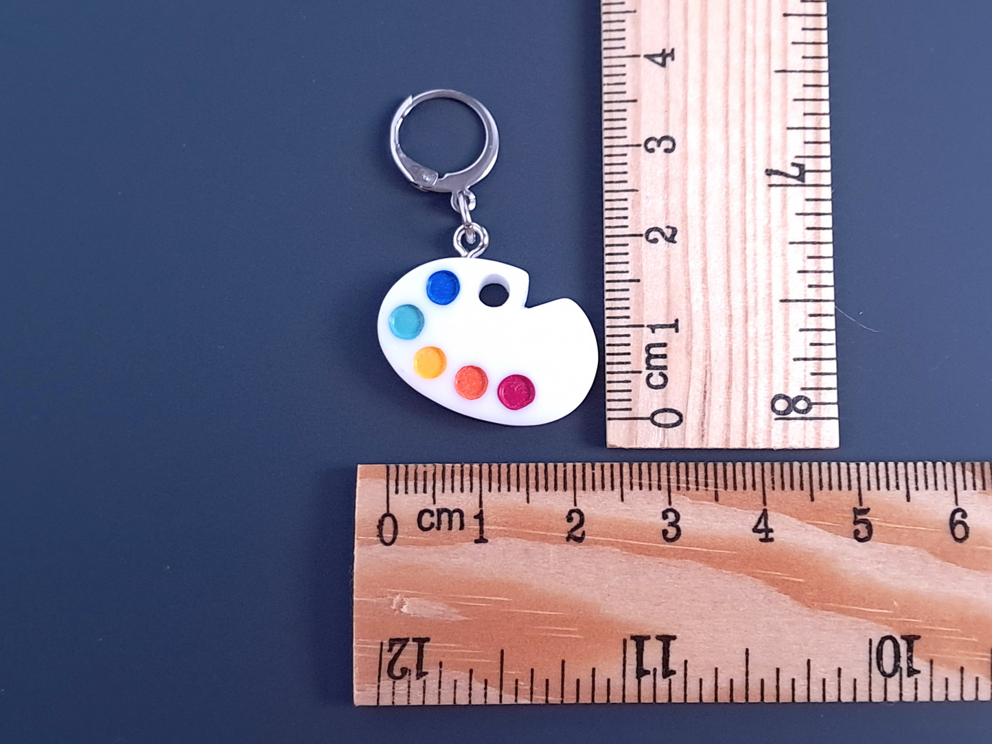 Artists Palette Stitch Marker