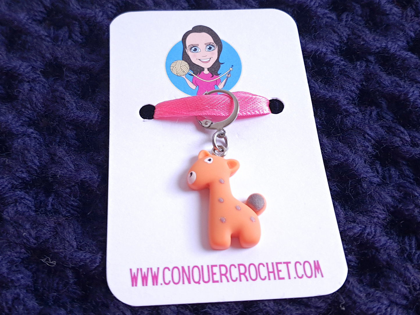 Giraffe Stitch Marker