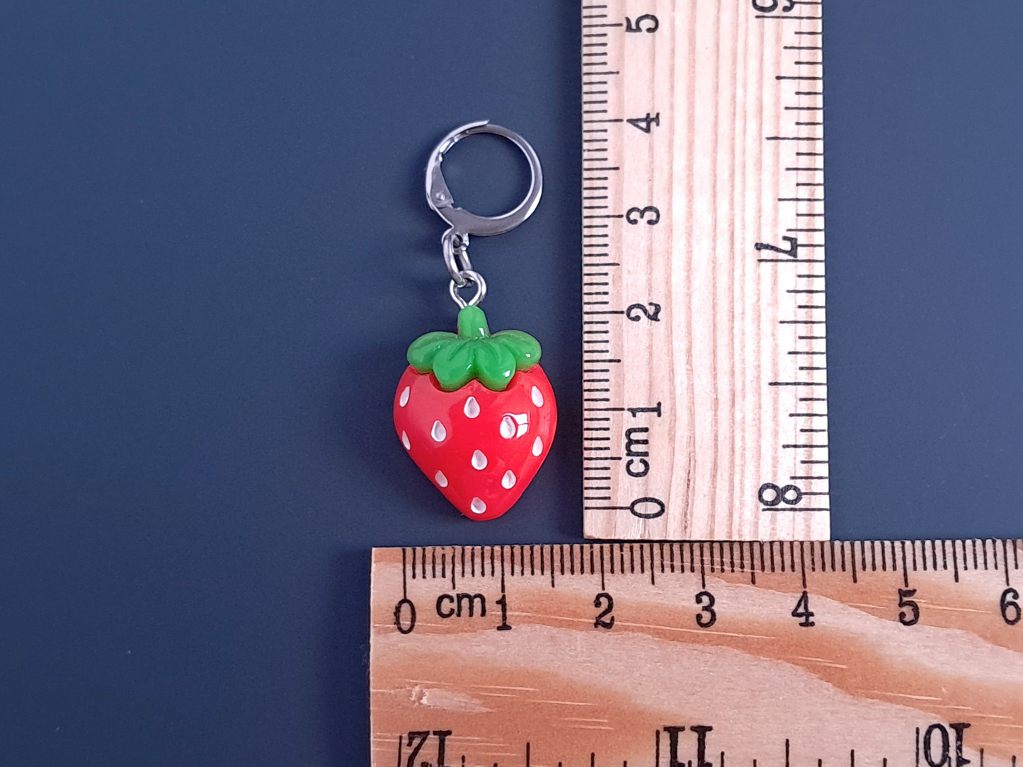 Strawberry Stitch Marker