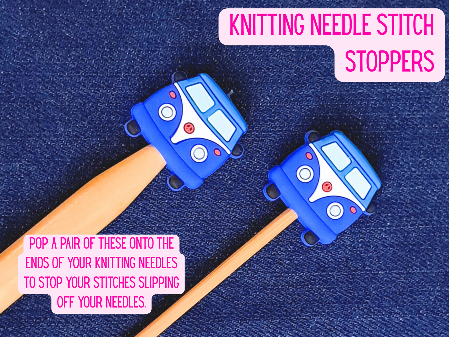 Campervan Quote Stitch Stopper Scissor Protector