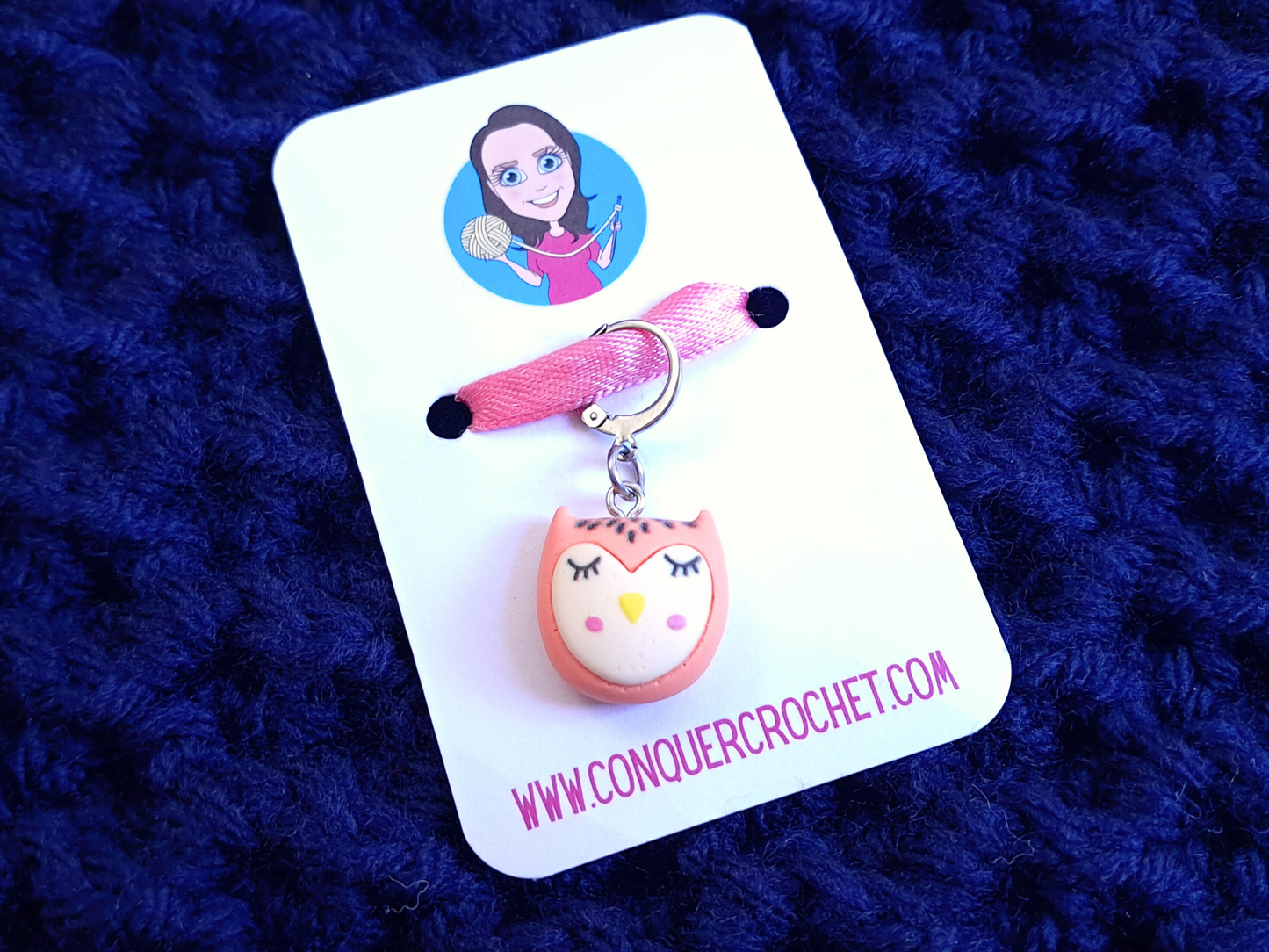 Owl Stitch Marker