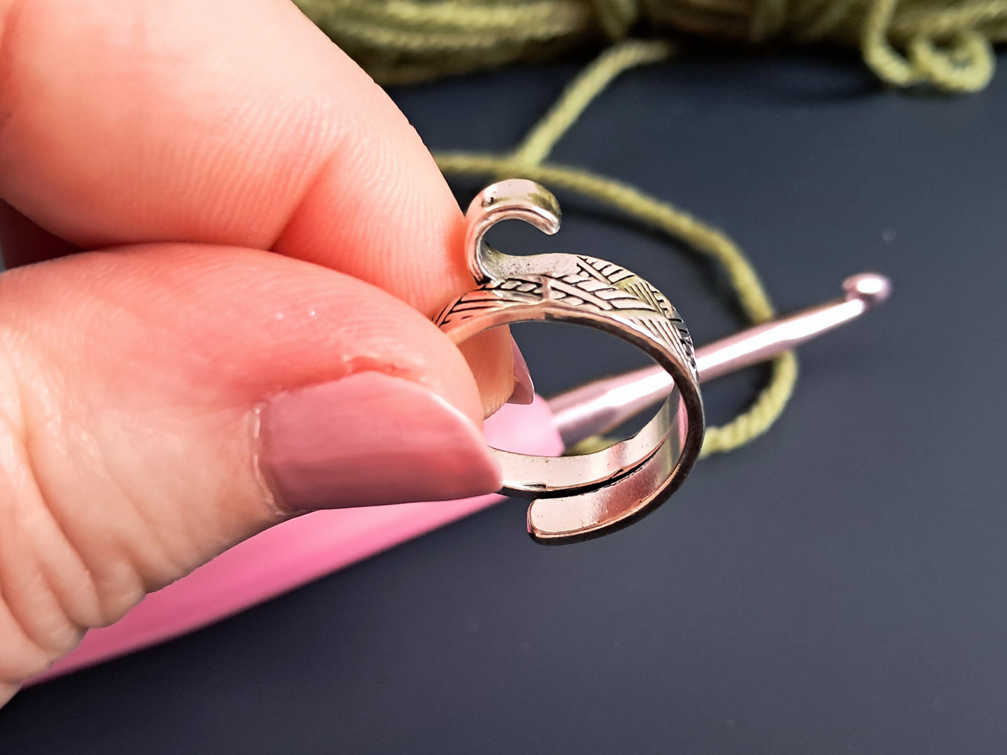 Adjustable Yarn Tension Ring