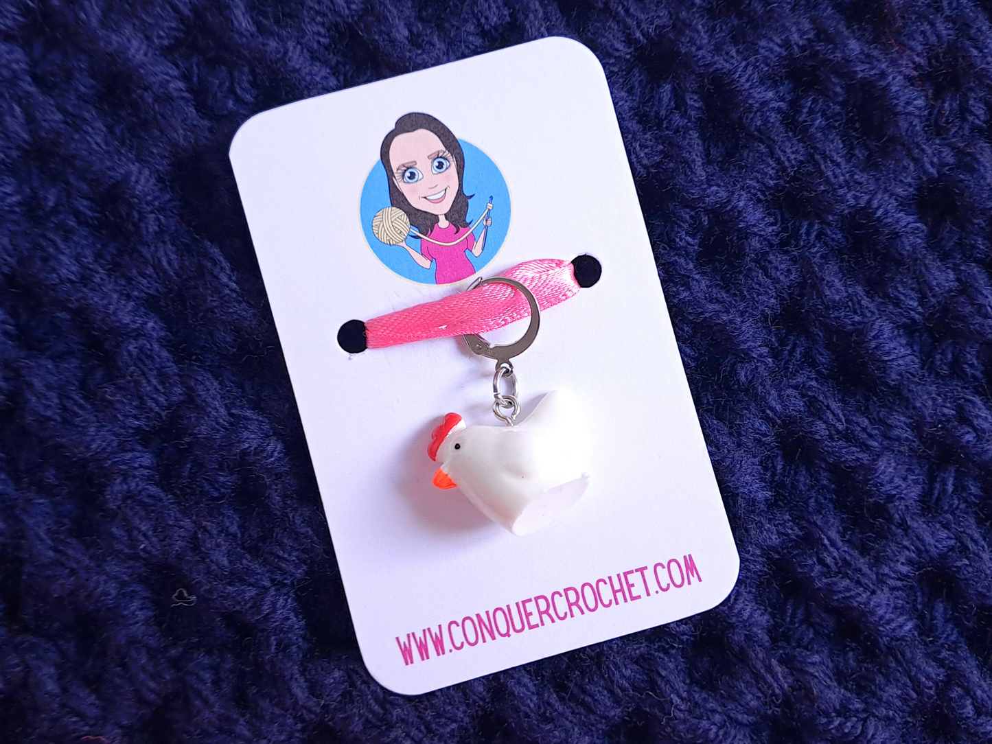 Chicken Stitch Marker