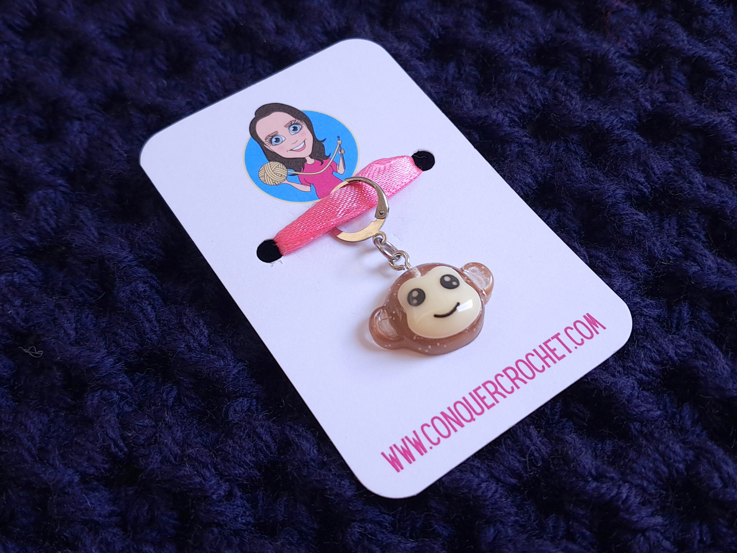 Monkey Stitch Marker