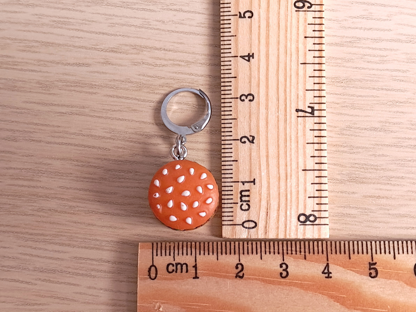 Burger Stitch Marker
