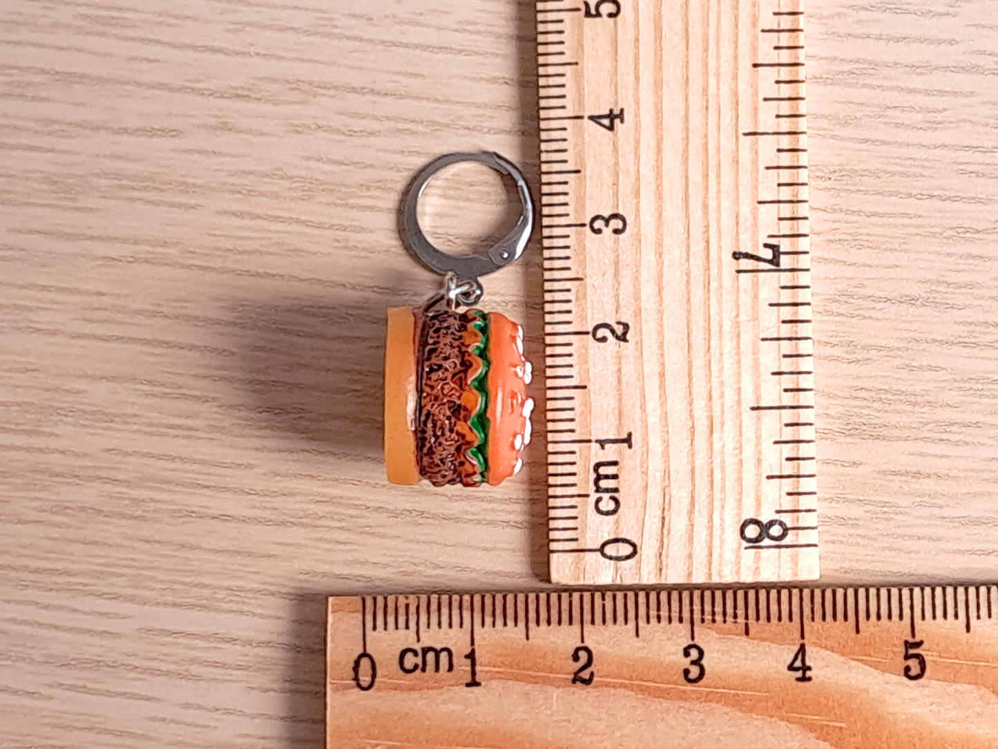 Burger Stitch Marker