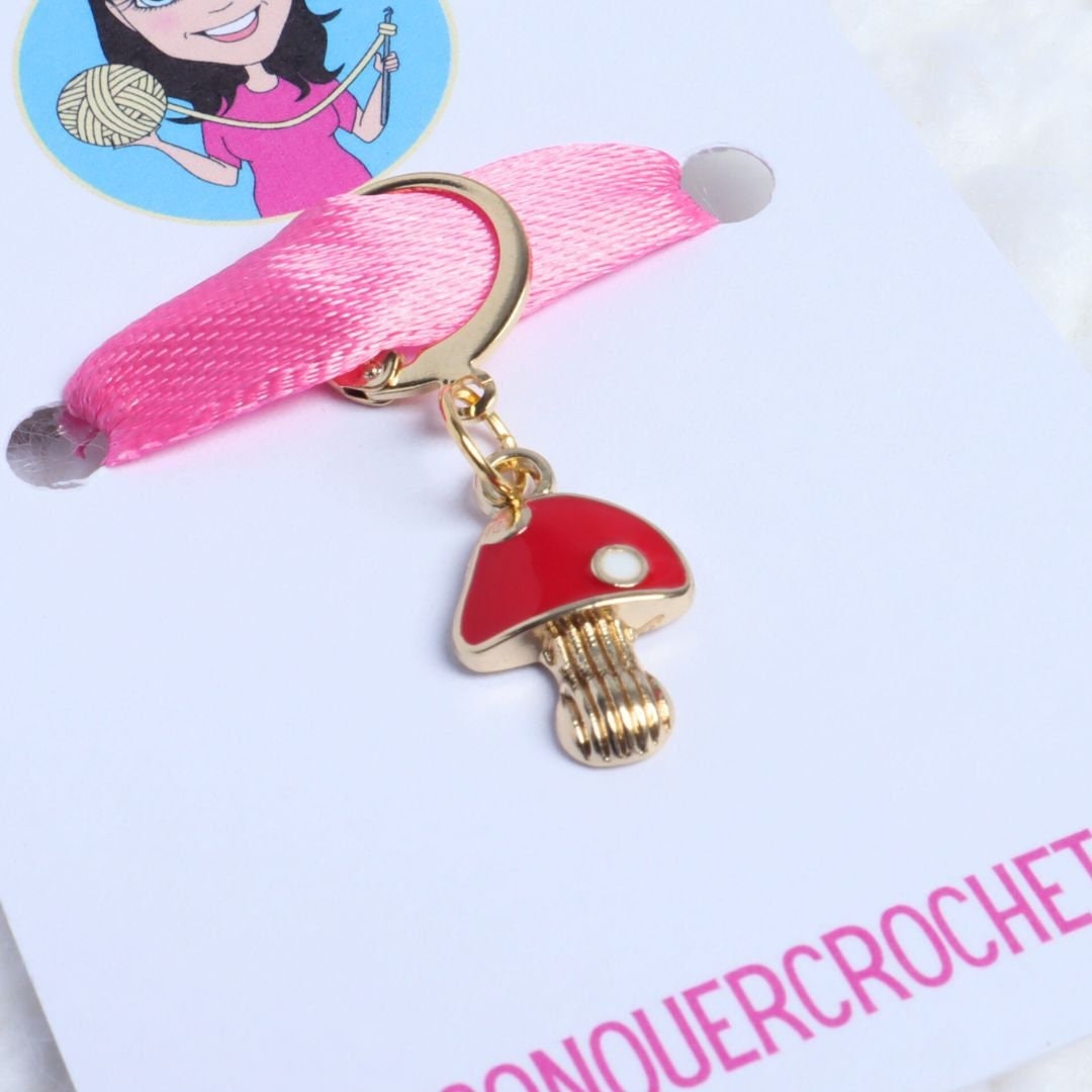 Toadstool Stitch Marker
