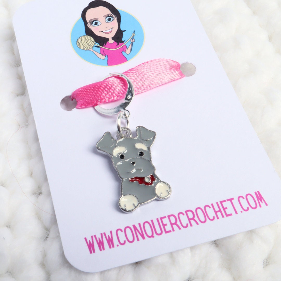 Terrier Dog Stitch Marker