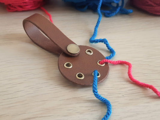 Yarn Divider Leather Organiser