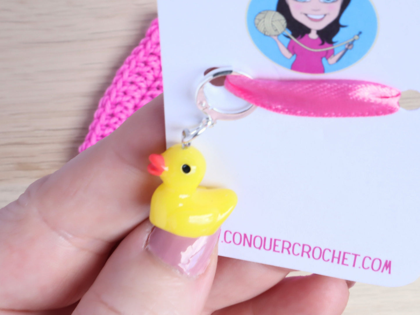 Cute Duck Kawaii Stitch Marker