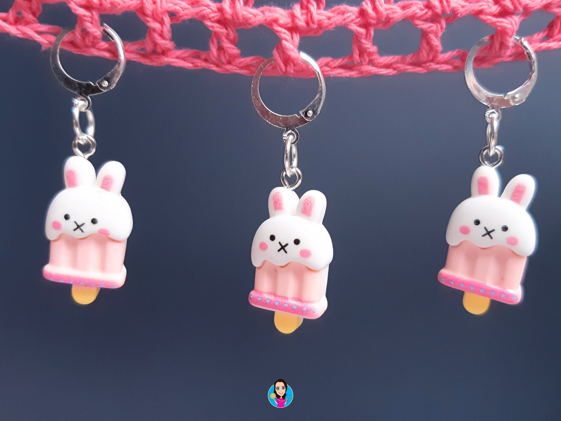 Cute Rabbit Lollipop Kawaii Stitch Marker