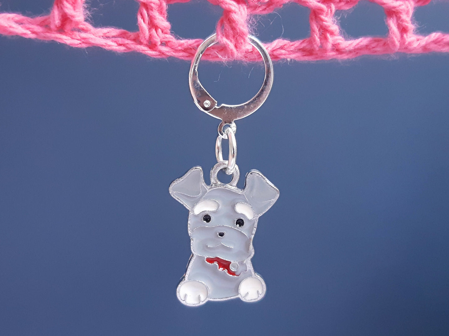 Terrier Dog Stitch Marker