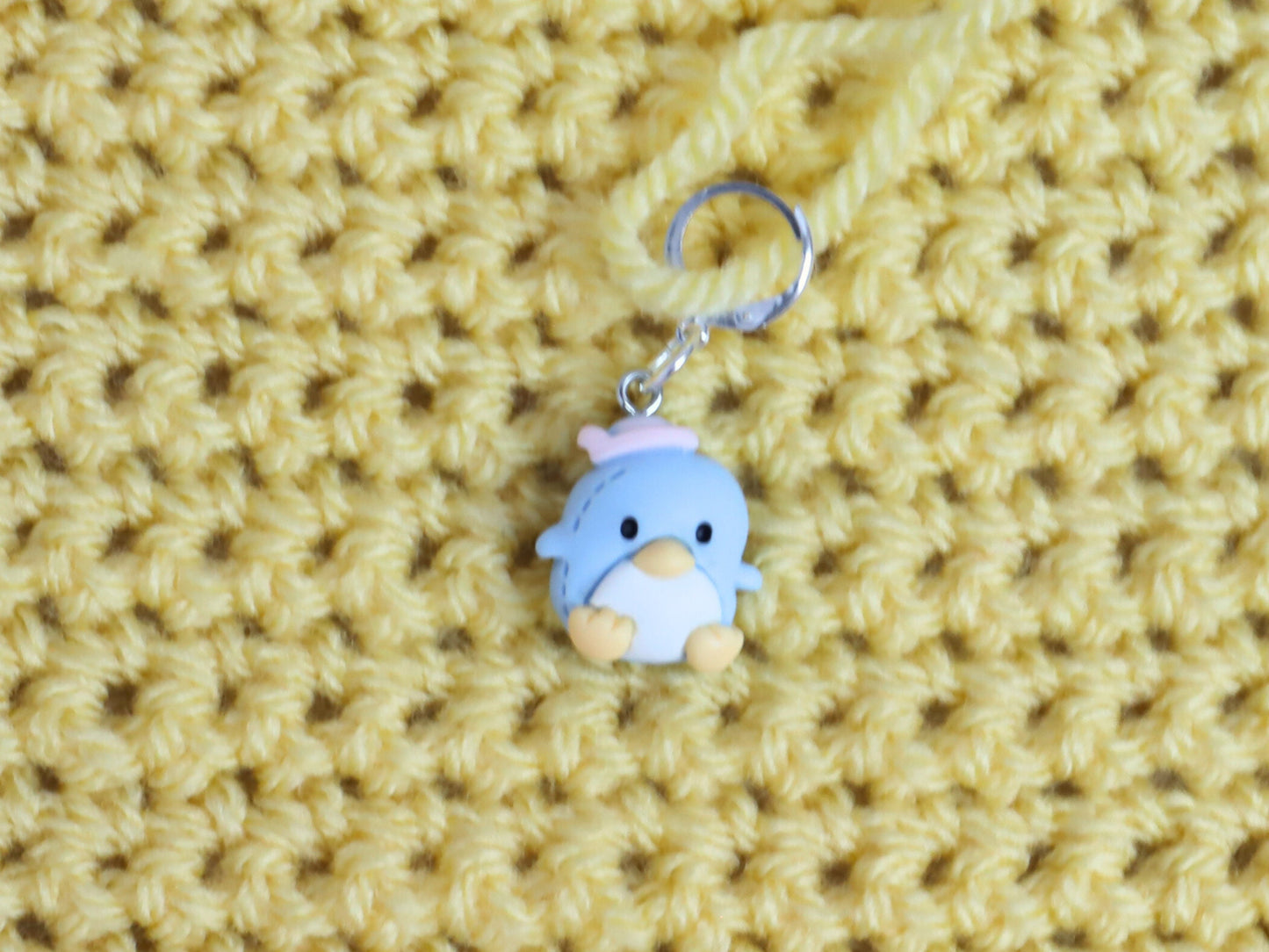 Cute Blue Penguin Kawaii Stitch Marker
