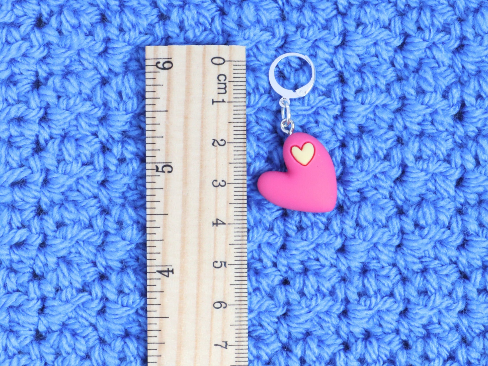 Cute Heart Kawaii Stitch Marker