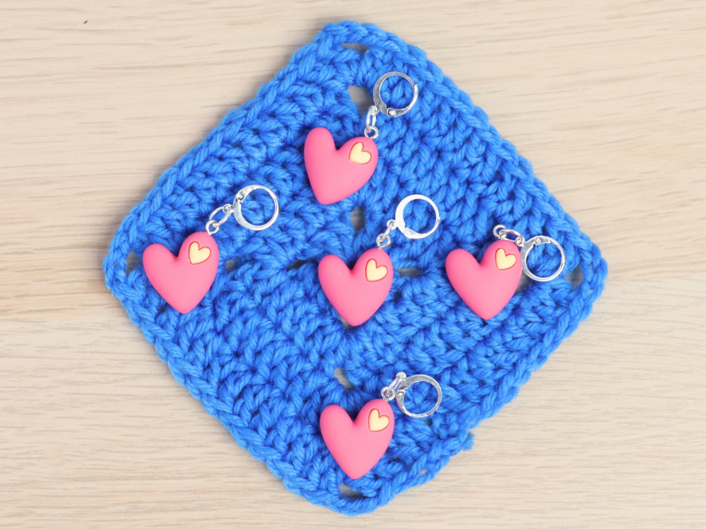 Cute Heart Kawaii Stitch Marker
