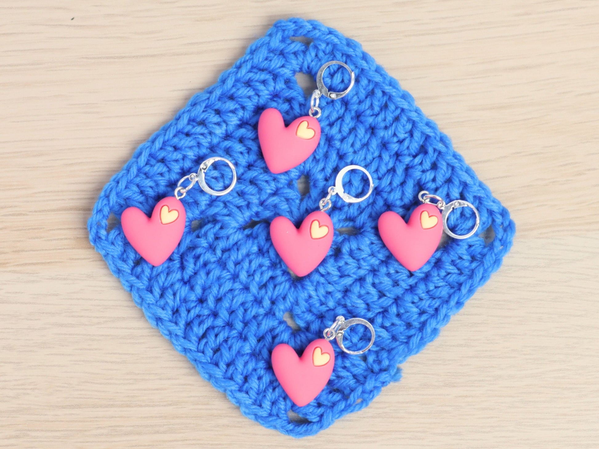 Cute Heart Kawaii Stitch Marker