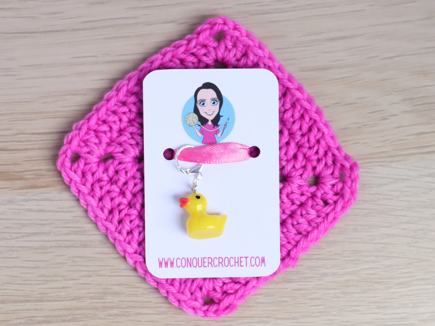 Cute Duck Kawaii Stitch Marker