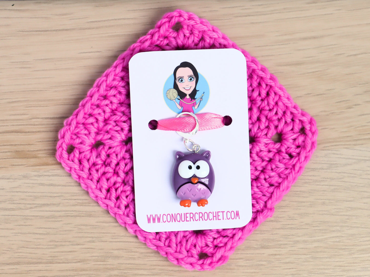 Cute Owl Kawaii Stitch Marker
