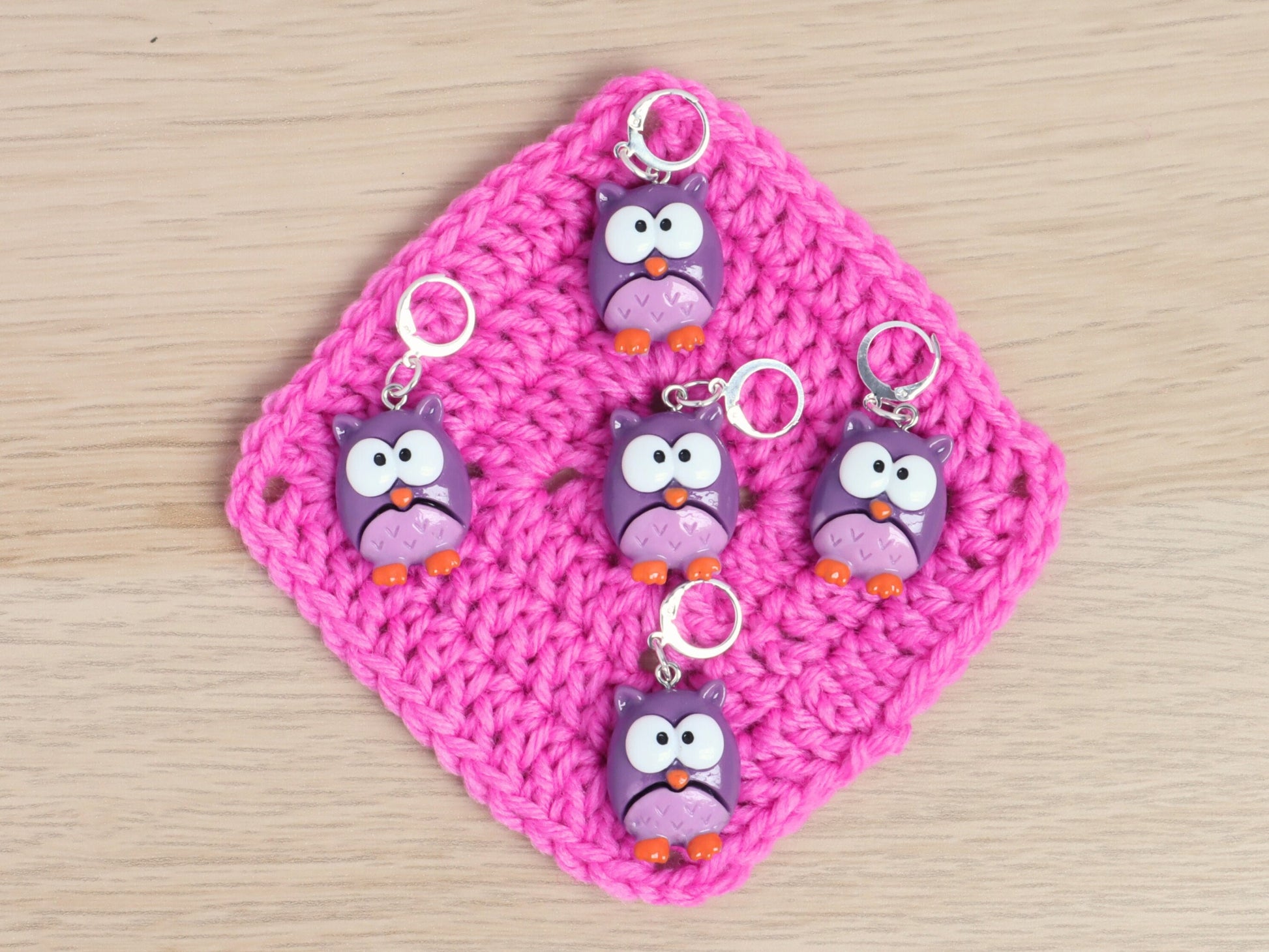 Cute Owl Kawaii Stitch Marker