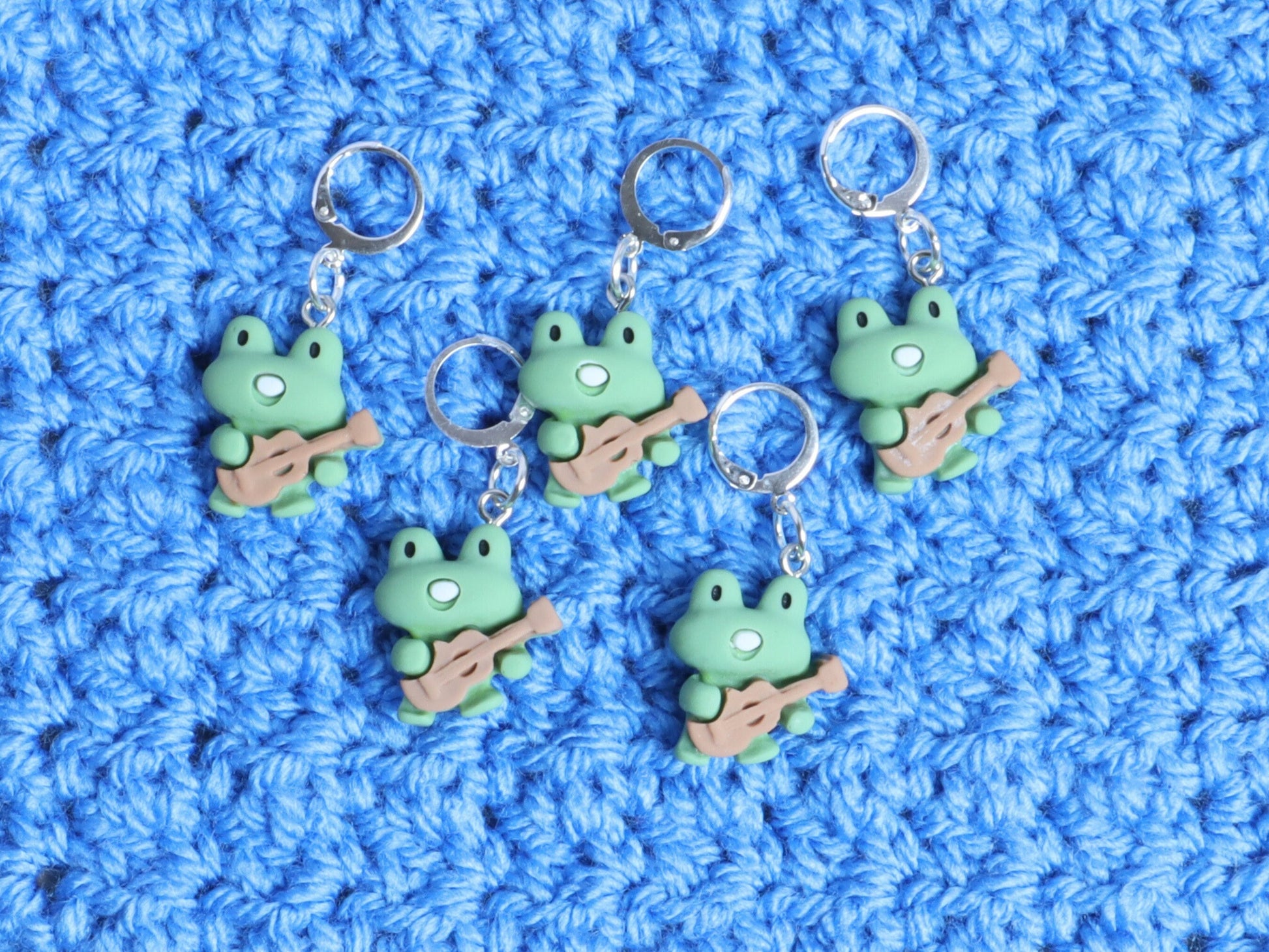 Cute Singing Frog Kawaii Stitch Marker