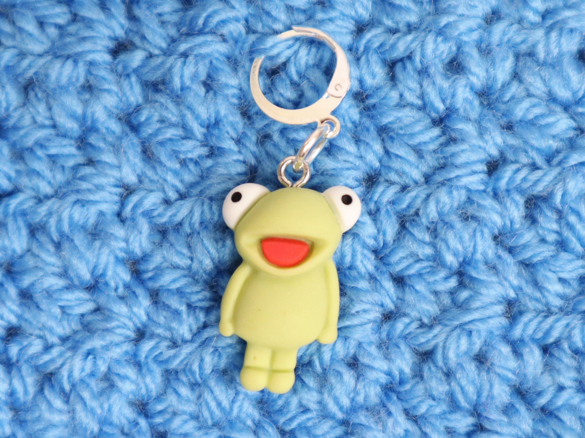 Cute Smiling Frog Kawaii Stitch Marker