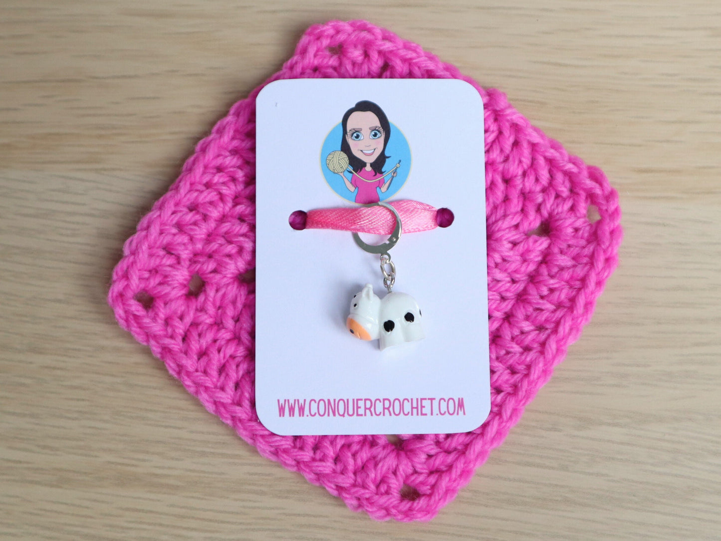 Cute Cow Kawaii Stitch Marker
