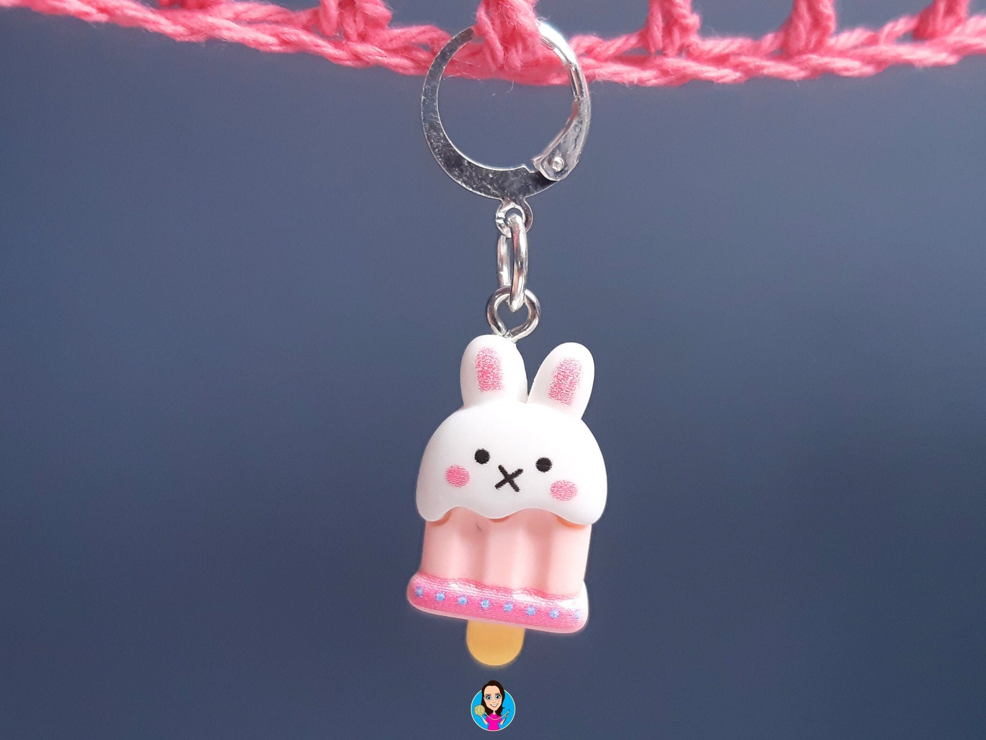 Cute Rabbit Lollipop Kawaii Stitch Marker