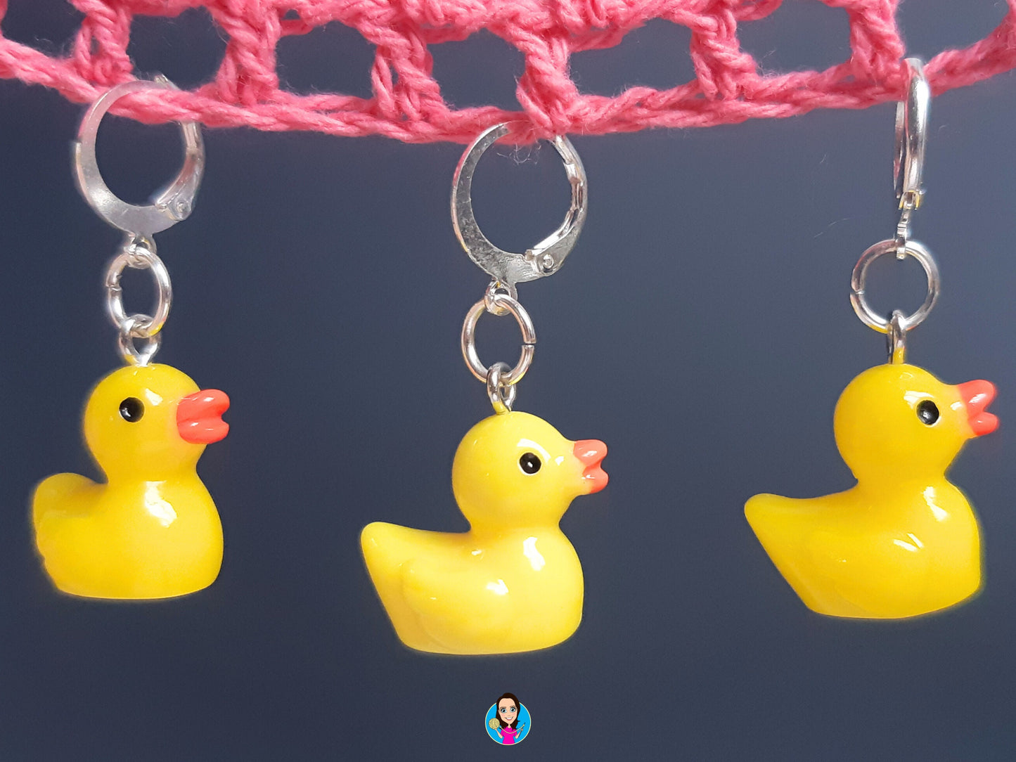 Cute Duck Kawaii Stitch Marker