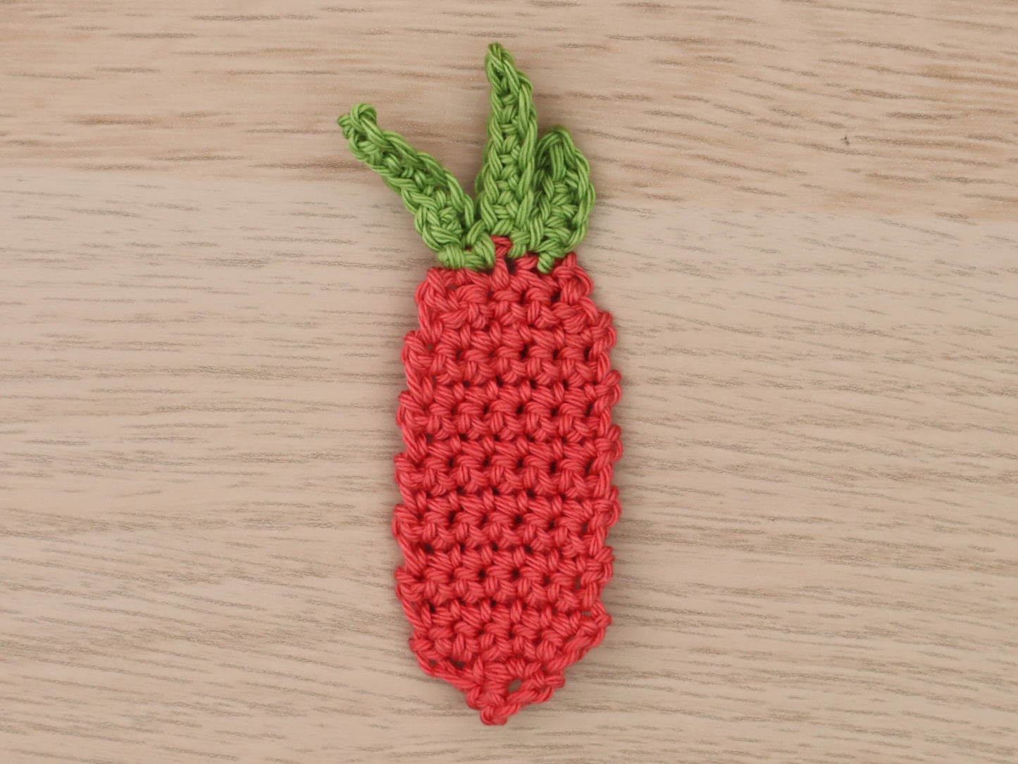 Carrot Applique Crochet Pattern