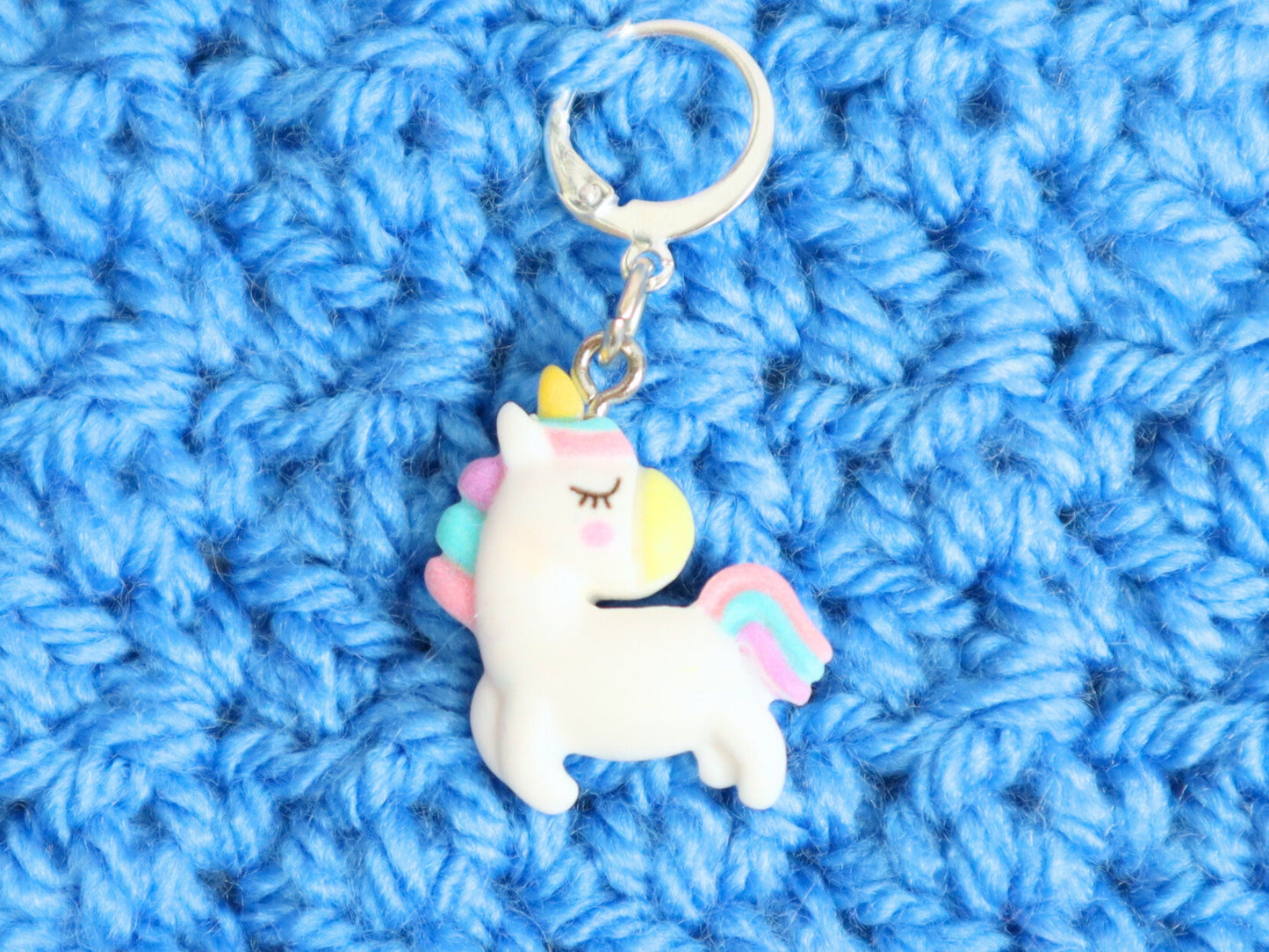 Cute Rainbow Unicorn Kawaii Stitch Marker