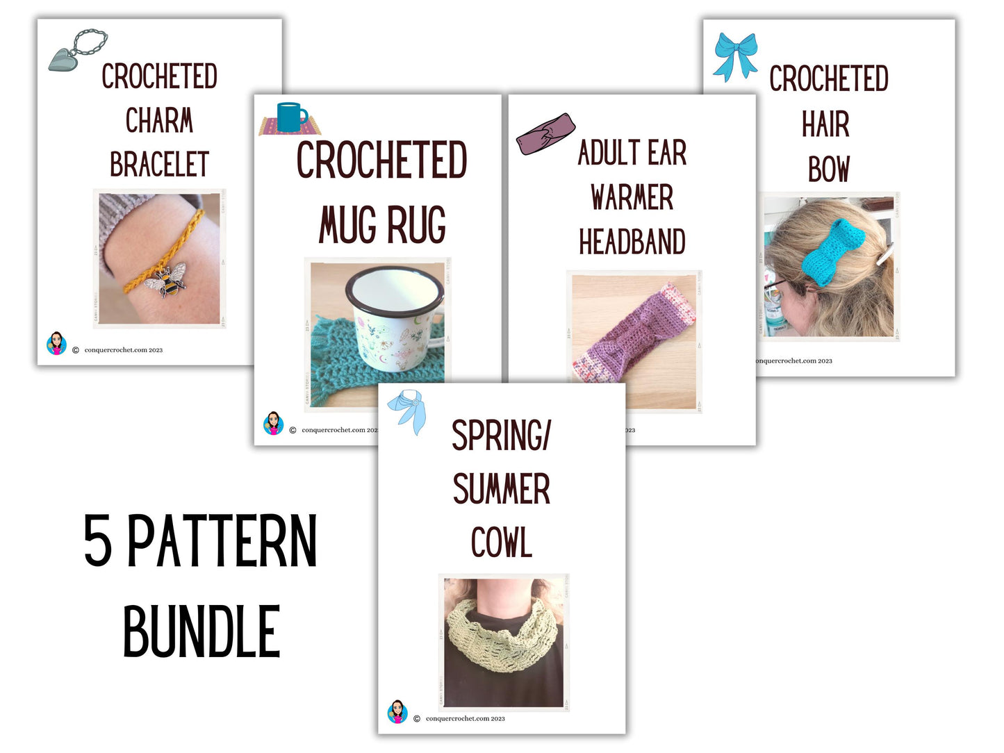 Beginner Set of Crochet Patterns