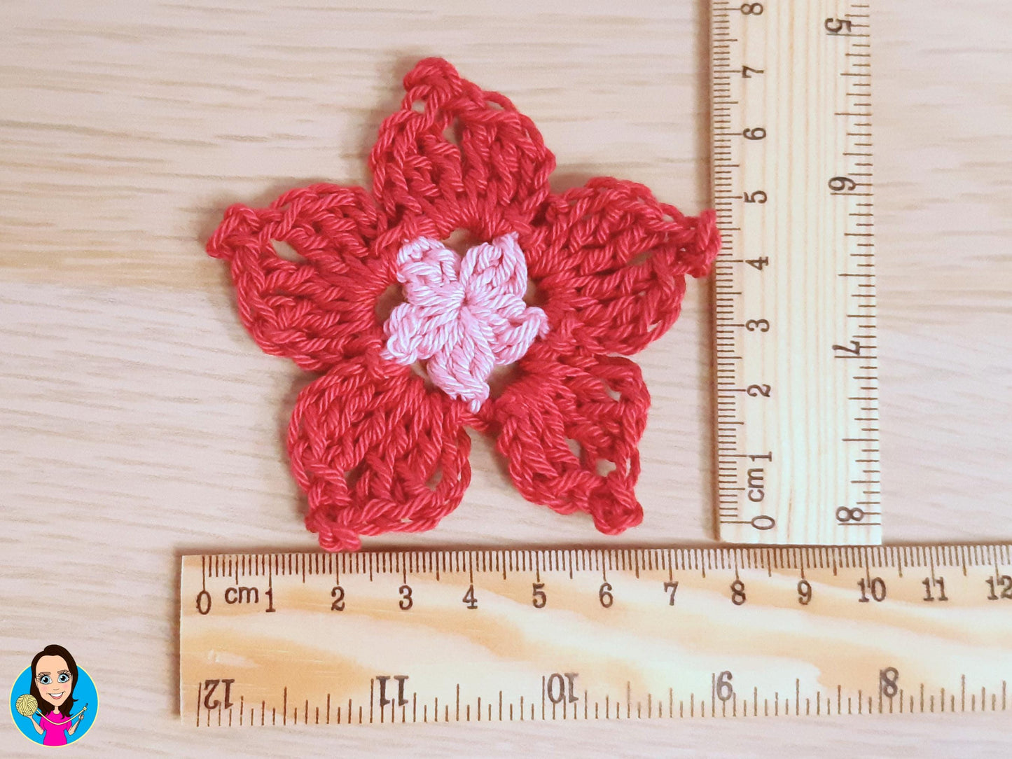 Pink Flower Embellishment