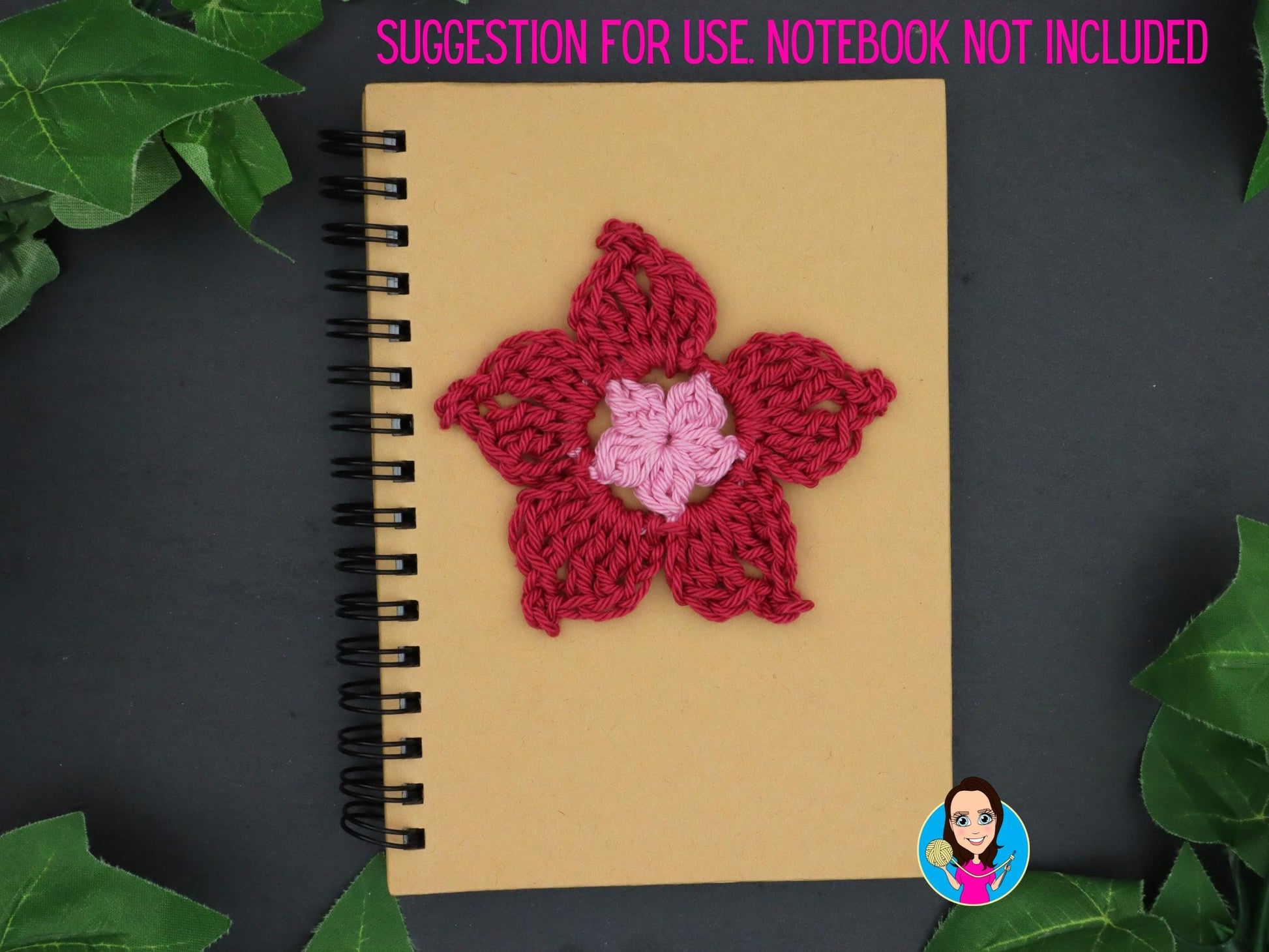 Pink Flower Embellishment