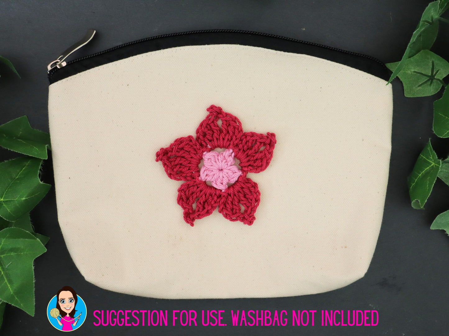 Pink Flower Embellishment