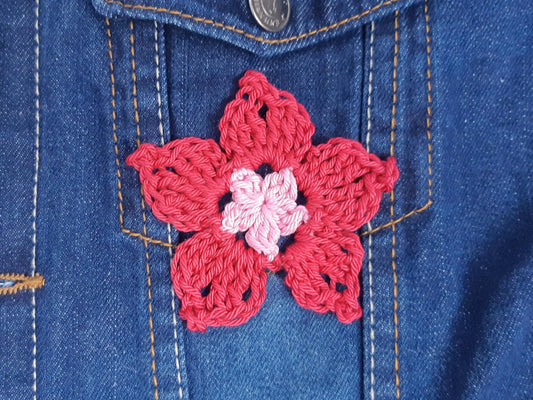 Pink Flower Embellishment