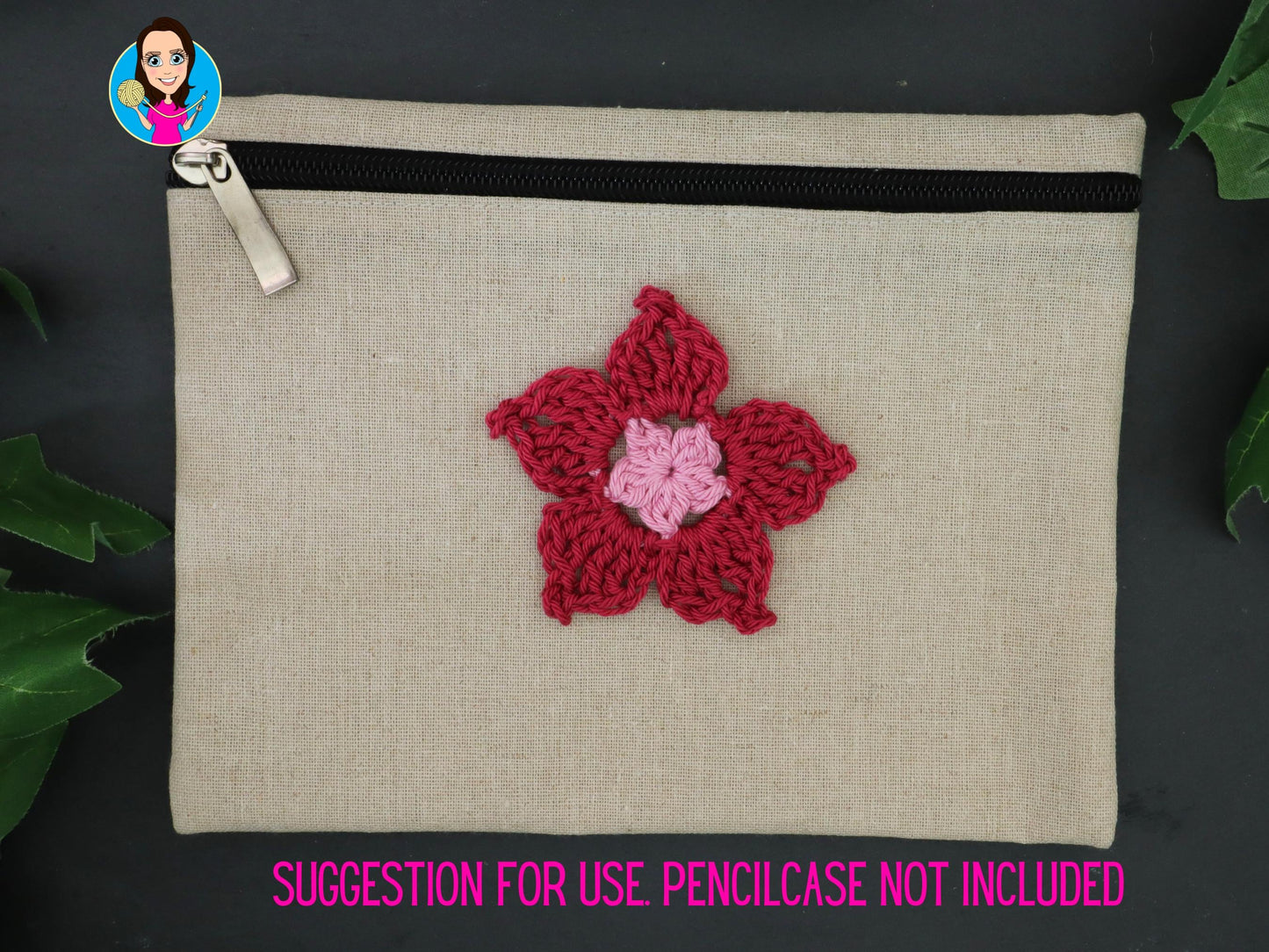 Pink Flower Embellishment