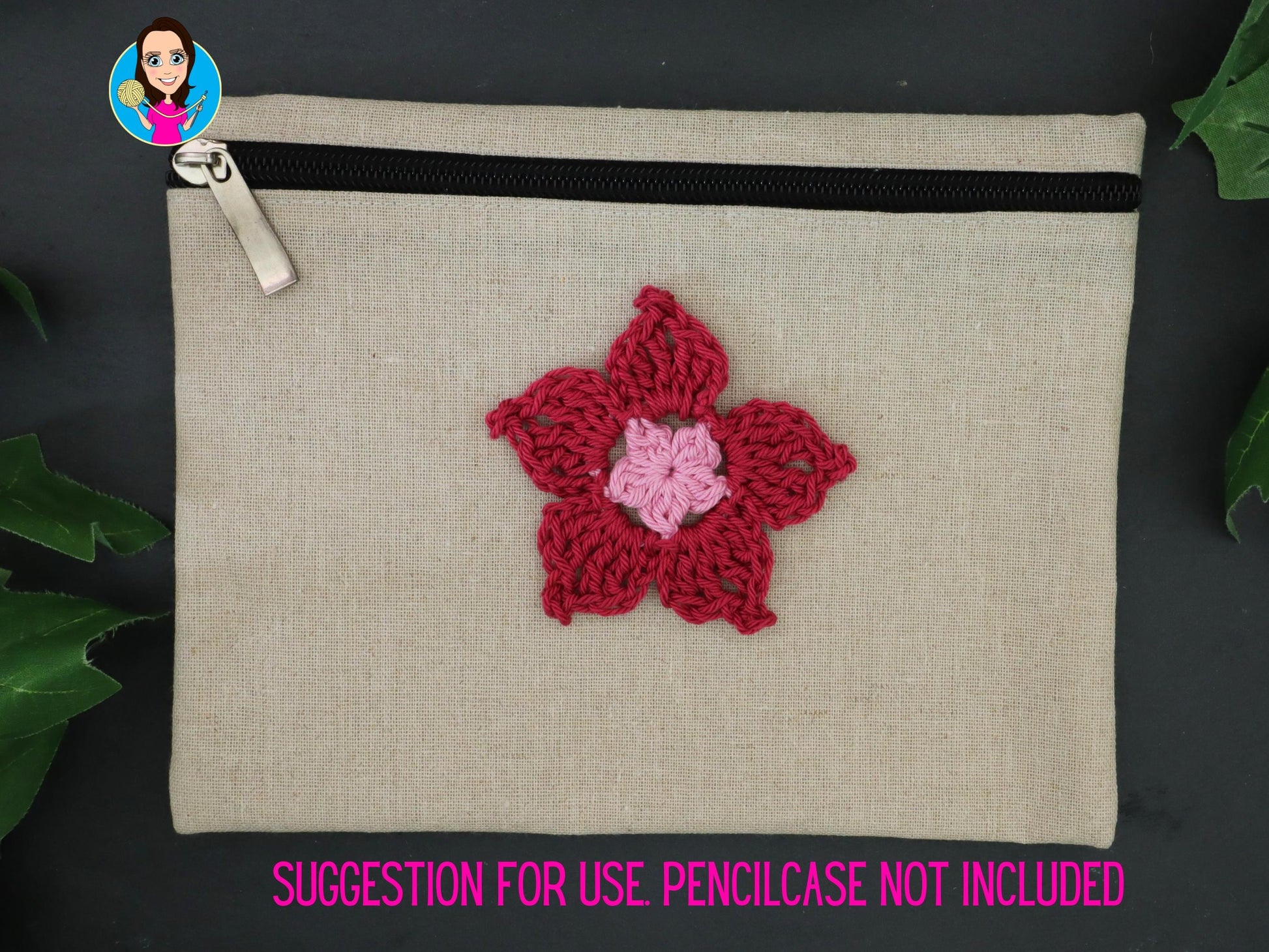 Pink Flower Embellishment