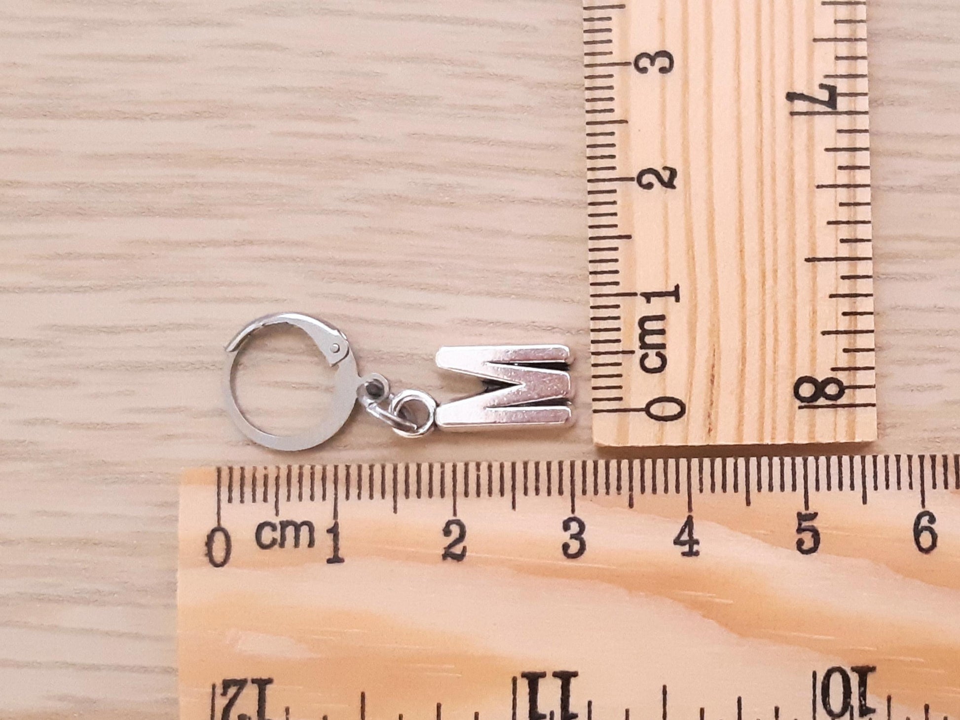 Personalised Initial Charm Stitch Marker