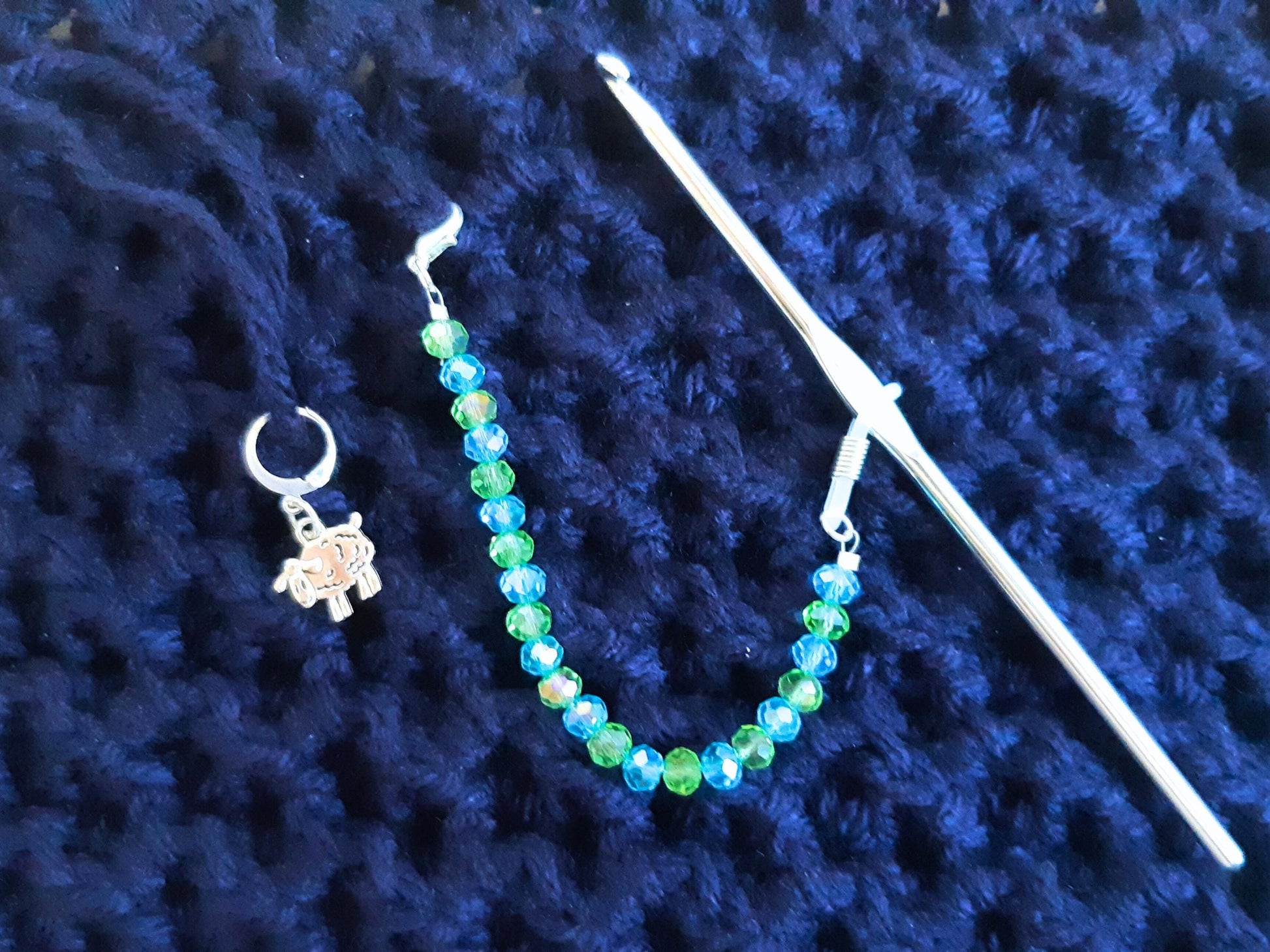 Sheep Crochet Hook Keeper Set
