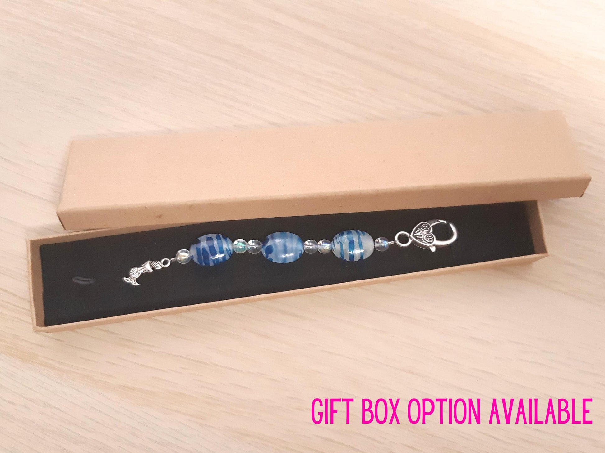 Mermaid Beaded Scissor Fob