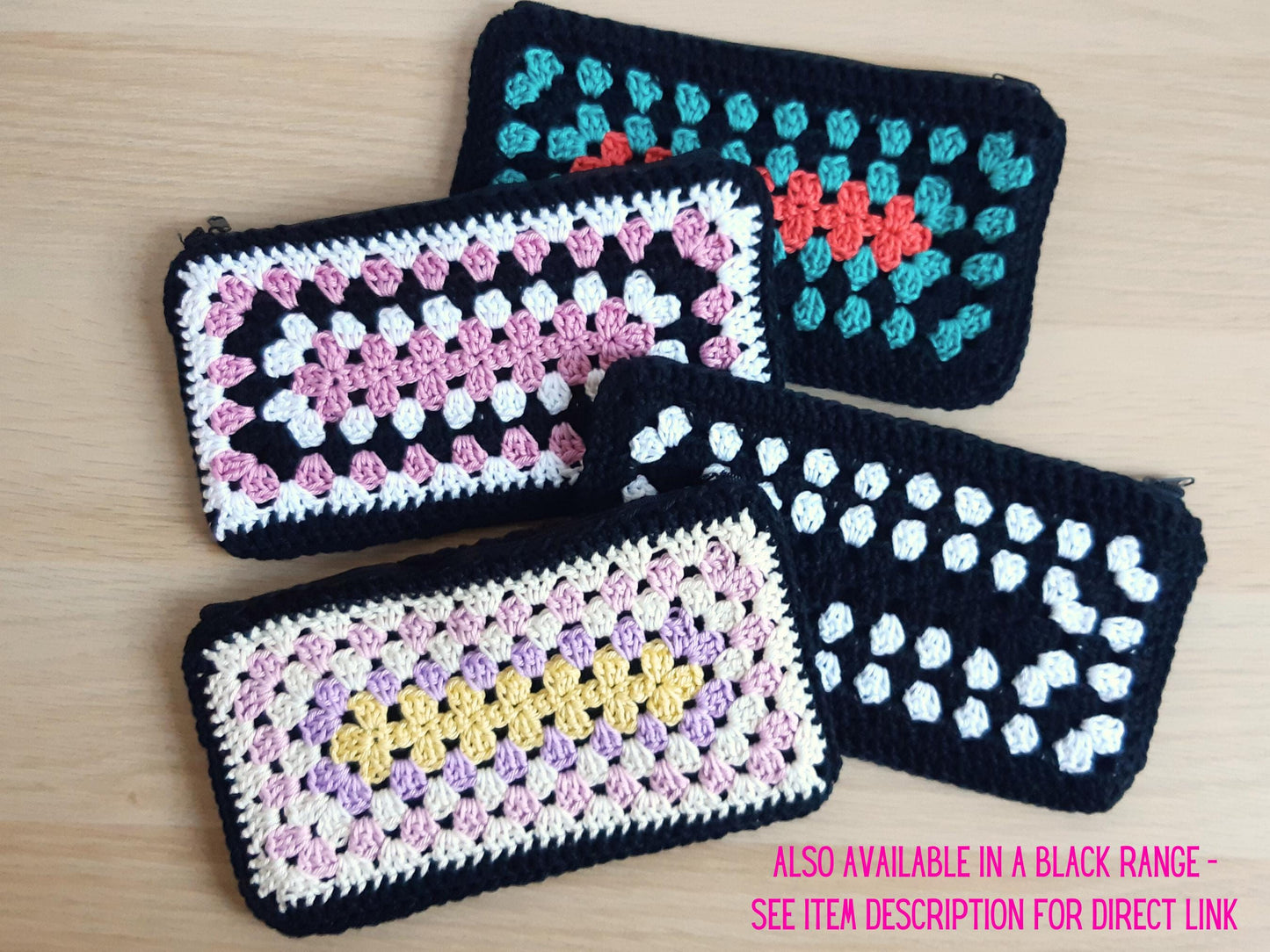 Retro Crocheted Purse