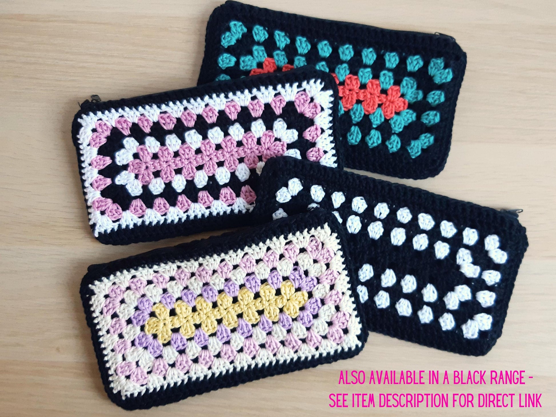 Retro Crocheted Purse